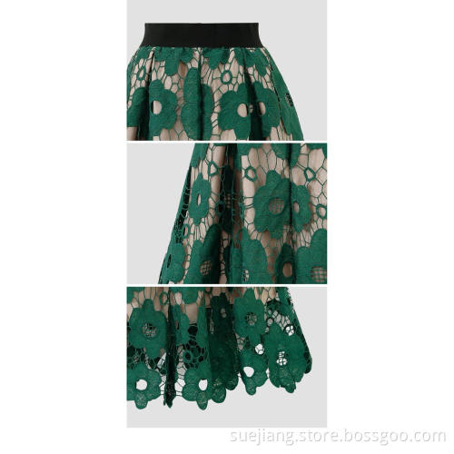Women Casual Loose A-line New Summer Bust Skirt